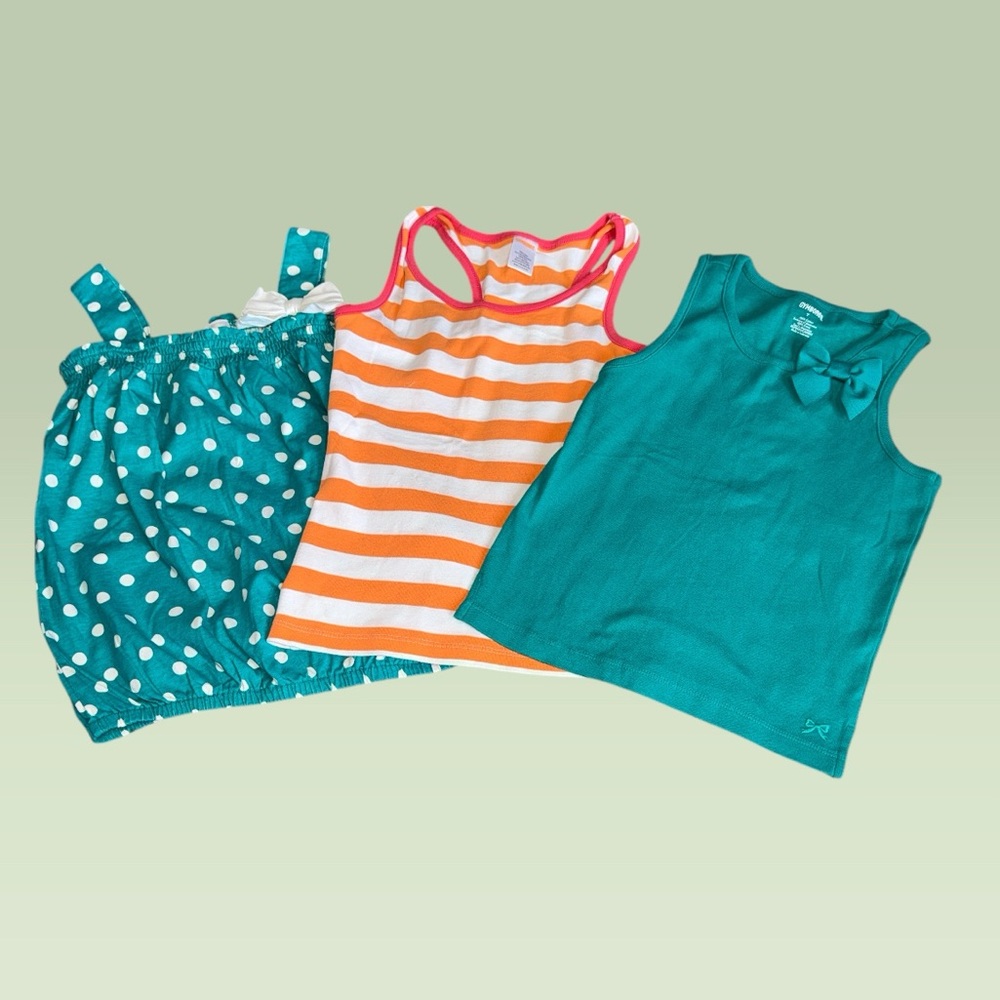 (3) Gymboree Tank Tops Girls (7)